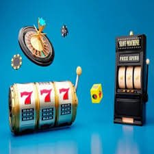 Ilustrasi permainan slot online dengan berbagai tema di platform microtogel88